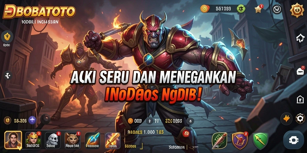 Tampilan gameplay BOBATOTO yang seru dan dinamis.