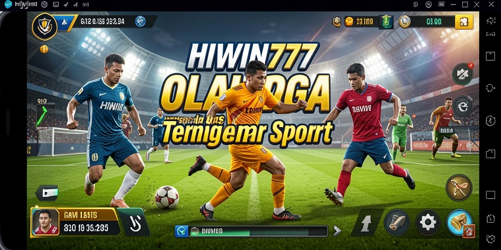 Tangkapan layar mempertunjukkan gameplay seru HIWIN777 dalam cabang olahraga.