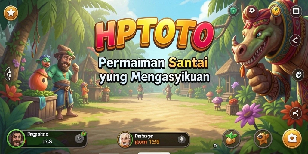 Screenshot HPTOTO menampilkan gameplay yang penuh warna dan menarik.